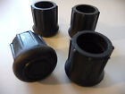 4 Pack 1  Rubber Crutch Tips  Cane Tips  Walker Tips  New  3 00 Each