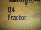 Cat Caterpillar D4 Tractor Dozer Service Shop Repair Manual Book 4g 7j 2t 5t 