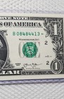 2013 B  1  duplicate Error Range  Star Note Rare Unc  Nice Note  B 08484413 
