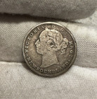 1888 Newfoundland 10 Cents Km-3 Key Date Low Mintage - Free Usa Shipping  B2717