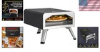 Luxury Electric Pizza Oven 1800w - Portable 2-in-1 Stone   Grill For Home Chefs