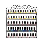 Nail Polish Organizer Wall Mount Rack Essential Oil Storage Display Holder Shelf