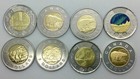 Canada  Lot Of 8 Twoonies 1997 To 2017 Different Coins Includes A Silver 2002