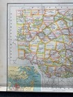 1902 New South Wales Australia Original Antique Map By John Bartholomew