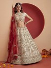 Designer Gadhwal Silk Lehenga Choli Diamond Bridal Festival Party Set