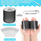 Jumbo Hair Curlers Rollers  12pcs Hair Roller Curlers Self Grip Holding Rollers