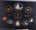 1999 Silver Canada 8 Coin Proof Set Box coa Rcm 