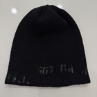 Vintage Us Navy Watch Cap 1940s Original Wwii Stenciled Wool Knit Usn Beanie 