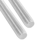 2pcs M10 X 250mm Fully Threaded Rod  304 Stainless Steel Long Threaded Screw Rig