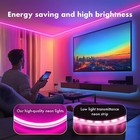 20ft Neon Rope Lights  Rgb Led Strip Lights  App Control  Ir Remote  Music Synci
