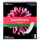 Cvs Health Unscented Panty Liners Long 106 Count Each Lot Of 6