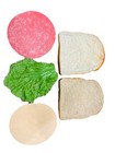 Vintage Mtc 1987 Realistic Deli Sandwich With Chips Toy Food