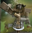 4 - Asc Outdoor Garden Watering 1 2 In  Brass Adjustable Impact Sprinkler Heads 