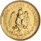 Mexico Gold 2 Pesos  0482 Oz - Xf au - Random Date