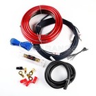 New 4 Gauge Power  Amplifier   Amp Kit 1200 Watt Complete Install Wiring Kit Car