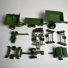 John Deere Ertl Diecast Vehicle Lot Of 9     Tractors  Farm Equipment   Other
