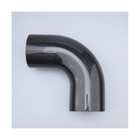 Ac Performance Od 4 Inch  102mm  90 Degree Carbon Fiber Elbow  4  Outer Diame   