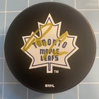 Ron Low - Toronto Maple Leafs Nhl Puck - Signed autographed With Coa
