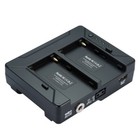 Us F970 F750 F550 Np-f To V-mount Battery Converter Adapter Plate With Clamp Set