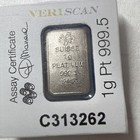 1 Gram Platinum Bar Pamp Suisses Lady Fortuna In Assay Multigram  Apmex 999 5
