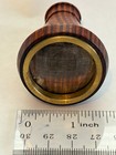 Vintage 1987 Van Cort Dragonfly Dioptric Prism Scope Wood Kaleidoscope