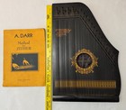 Antique Guitar Zither Menzenhauer s Oscar Schmidt Lap Guitar Harp   Method Book