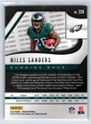 2019 Panini Prizm  326 Miles Sanders Rookie Card Carolina Panthers