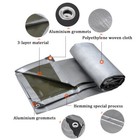 Heavy Duty Poly Tarp Tarpaulin Boat Tent Waterproof Outdoor Canopy Shade Cover