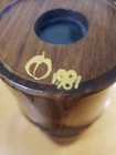 Wood Kaleidoscope Wavy Artisan Made Peach Reynolds 1981 Signedgreat Unique Gift 