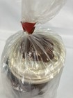 Vintage Tupperware Salt   Pepper Shaker Set Flip Top Lid 4 5  Brown  1329-10 New