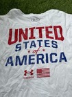 Under Armour Mens Usa Freedom Short Sleeve Shirt Size Xl Nwt