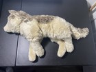Rare Fao Schwarz Exclusive Timber Wolf Brown Plush  Animal Hard Nose 2013 