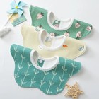 Soft Pure Cotton Bandana Toddler Waterproof Saliva Towel Baby Infant Feeding Bib