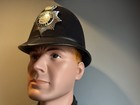 British Metropolitan Police Bobby Police Uk Hat Helmet -hard To Find 