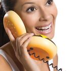 Hamburger Shape Cheeseburger Burger Telephone Novelty Home Corded Phone Gift Us