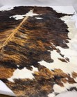Premium  Colombian X Large Exotic Brindle Natural Cow Hide Rug 76 x89   Cl-103