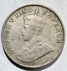 1919 British India 8 Annas  Vf Rare  Desirable Type 