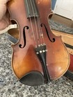 Vintage Antonio Stradivarius Violin W  Gsb Coffin Style Wood Case