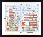 1929 Brooklyn Map Ocean Bedford Avenues S-w Gravesend Neck 17th St New York City