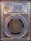 1430-31 England  henry Vi  Silver Groat  S-1859 - Pcgs Xf45  Gorgeous  Salton 