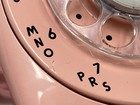 Itt Pink Rotary Telephone Model 500 Western Electric Handset Works