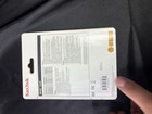 Sandisk 4gb Sdhc Flash Memory Card Class 4 Full Size Camera Blue New Sealed