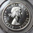 1958 Canada Silver Death One Dollar  1 Pcgs Pl65 Nice Cameo   