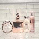 Bath   Body Works A Thousand Wishes 4pc Gift Set Edp 1 7oz Mist Lotion Candle