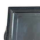 Antique Wood Vanity Beveled Mirror Tray 11 75x18 75