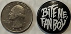 Vintage      1992 Dc Comics Lobo s Back Bite Me Fan Boy Pinback Pin Button