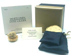 Estee Lauder Solid Perfume Compact  little Chick  White Linen Fragrance 2004 