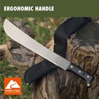 Heavy Duty Machete With Sheath 18 Inch Blade Outdoor Survival Tool For Cutting
