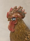 Vintage Rooster Cast Iron Door Stop 12 Inches Farmhouse Chicken Country D  cor