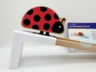 Lovevery Look At Me Ladybug Toy 0-2 Months High Contrast Wooden Baby Toy Viral
